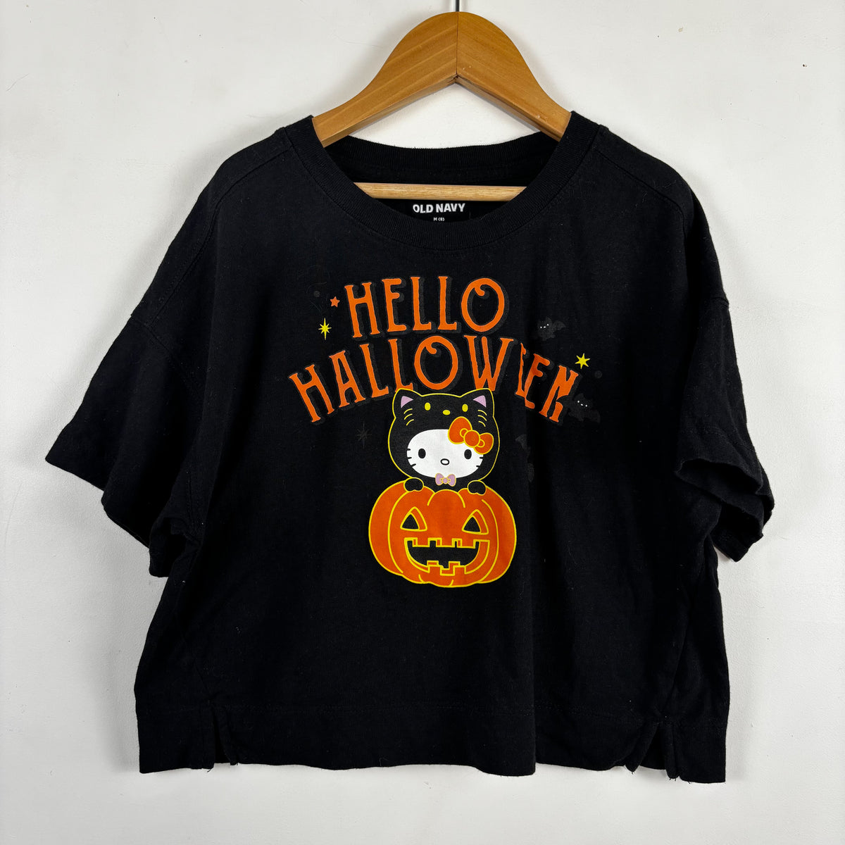 Cropped Cat Character Tee (8Y)