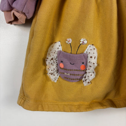 Colour Block Sweatshirt Dress (18-24M)