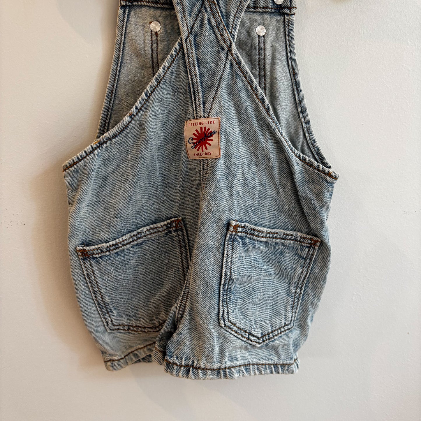 Denim Shortalls (6-9M)