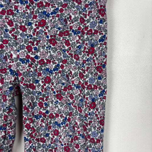 Floral Ribbed Leggings (3-4 Years)