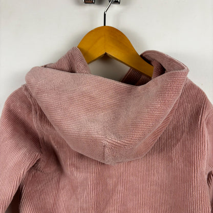 Soft Mauve Hooded Long Sleeve (6-12M)