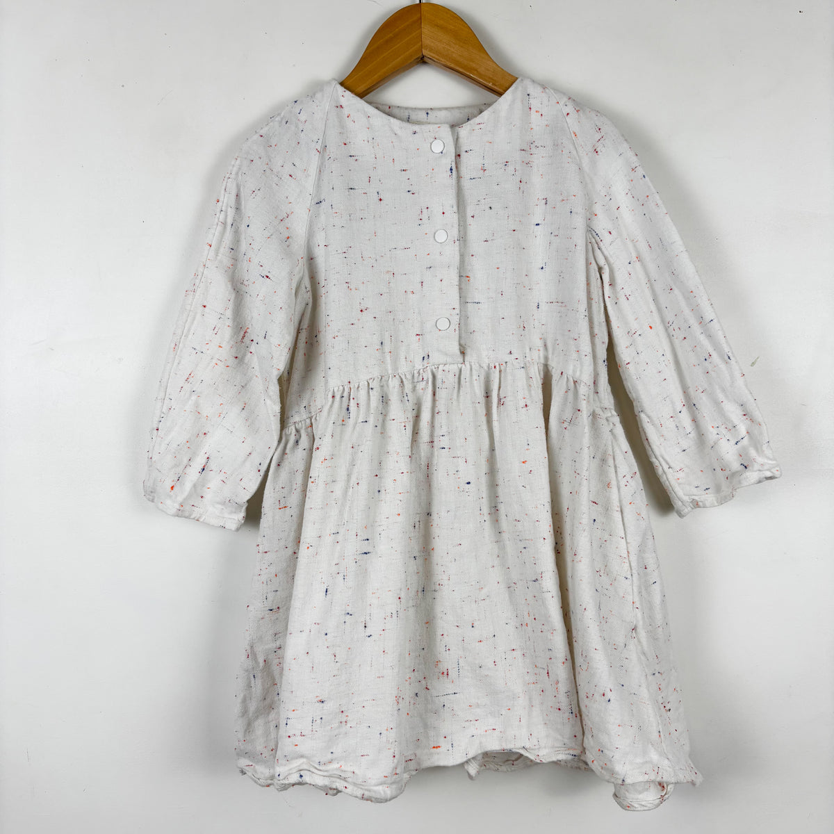 Speckled Flannel Dress (2-4Y)