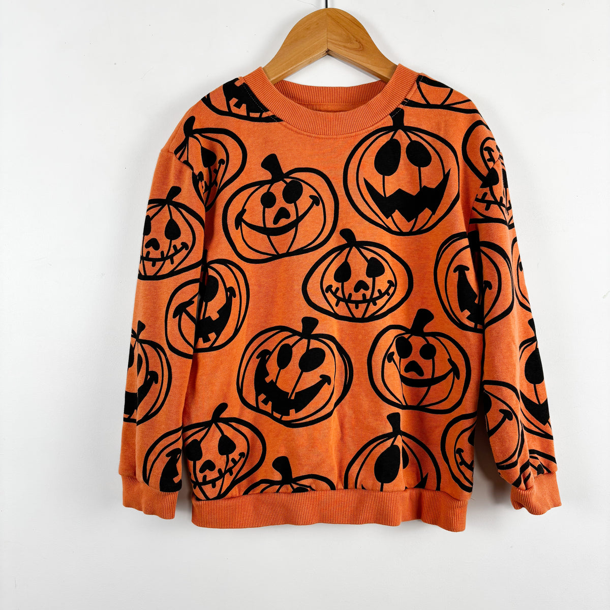 Pumpkin Print Sweatshirt (4-6Y)