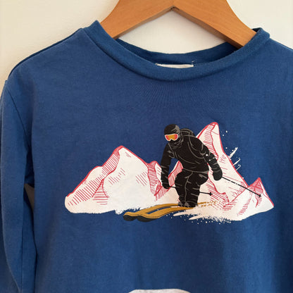 Ski Graphic Long Sleeve Shirt (3Y)