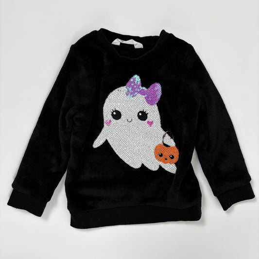 Plush Ghost Sequin Sweatshirt (2-3Y)