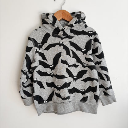 Bat Print Hoodie (2-4Y)