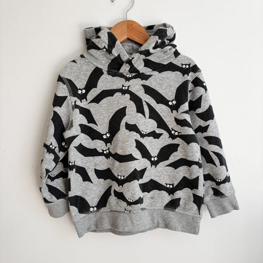 Bat Print Hoodie (2-4Y)
