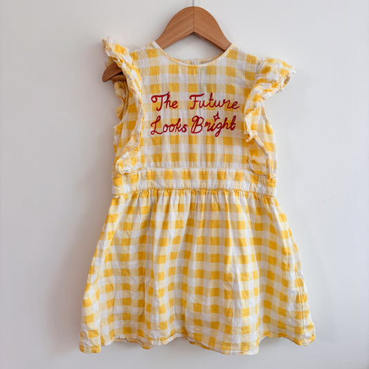 Yellow Gingham Dress (3-5Y)