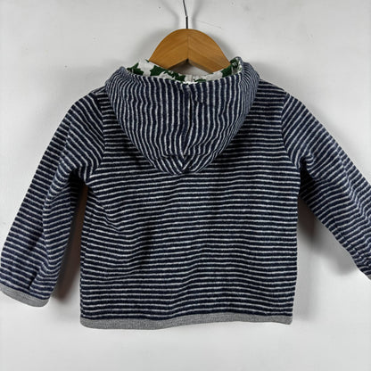 Organic Cotton Zip-Up Hoodie (9-12M)