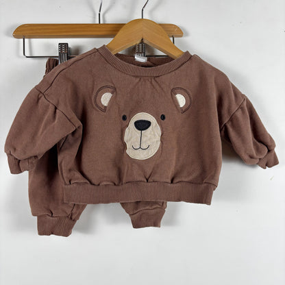 Organic Cotton Bear Set (3-6M)