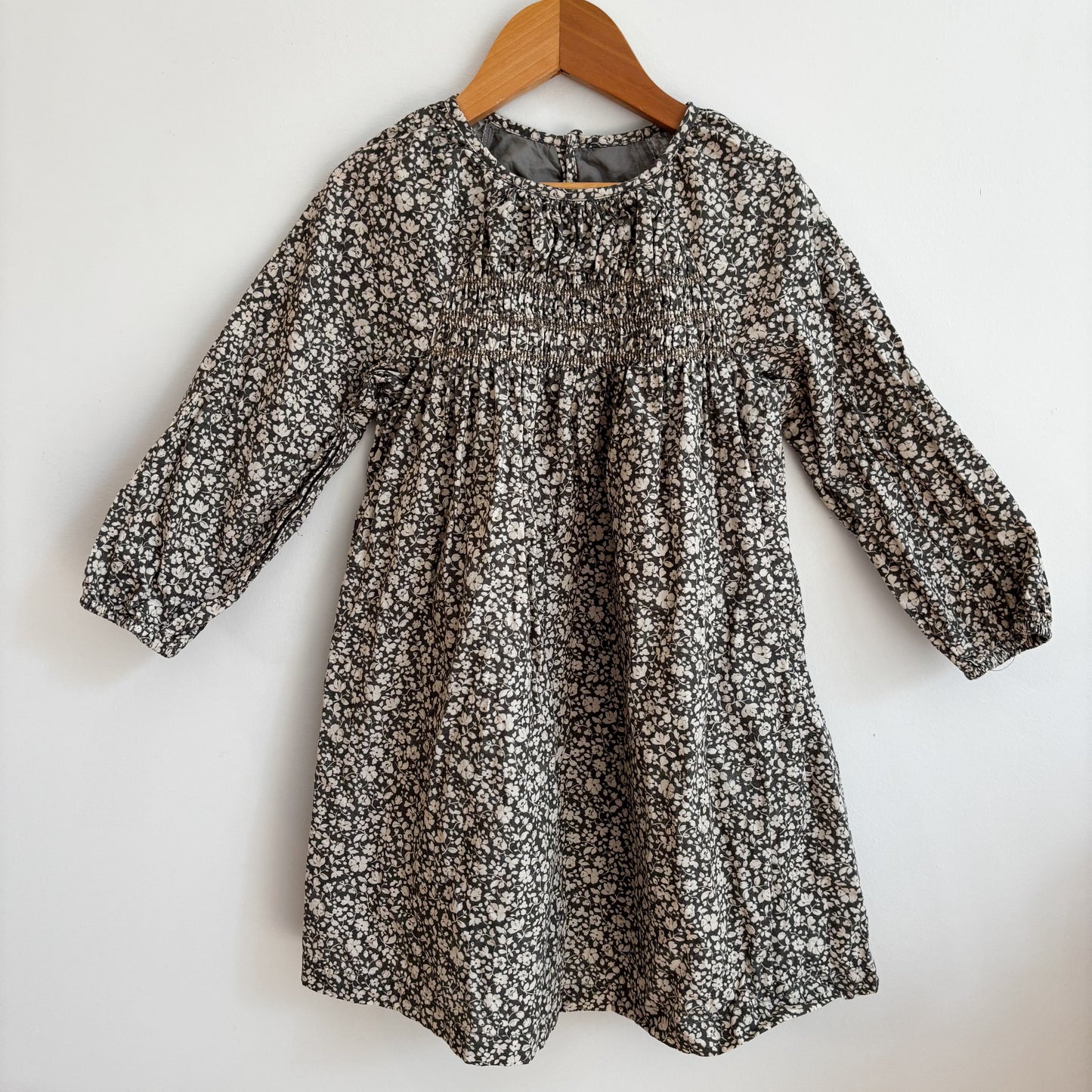 Green Floral Dress (5Y)