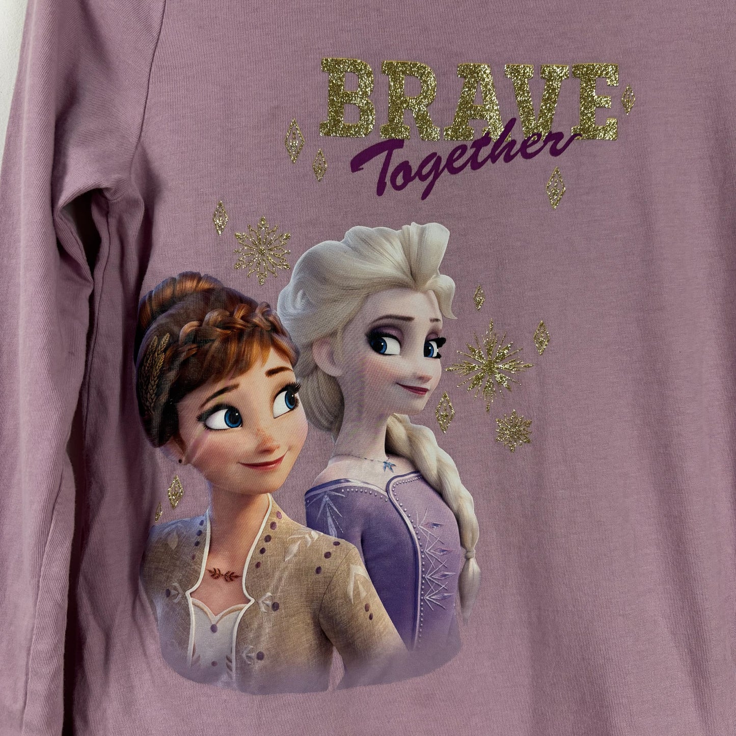 Purple Snow Movie Dress (4-6Y)