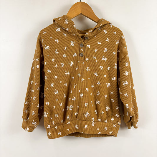 Hooded Waffle Knit Shirt (4T)