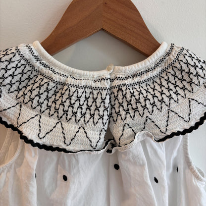 Embroidered White Dress (4Y)