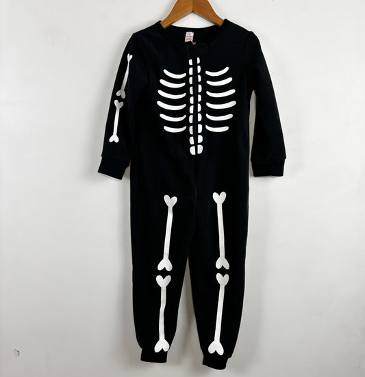 Fleece Skeleton Sleeper (3Y)
