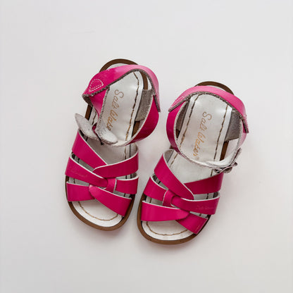 Pink Leather Sandals (9C)