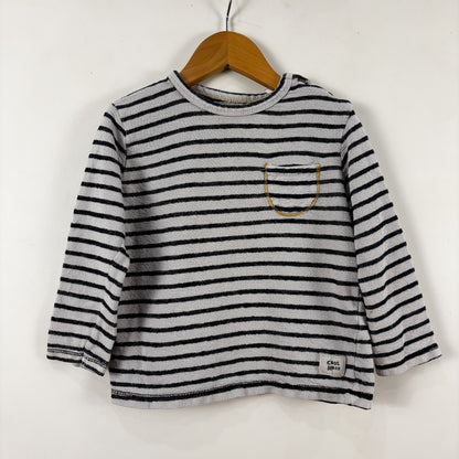 Spongey Striped Long Sleeve Shirt (3Y)