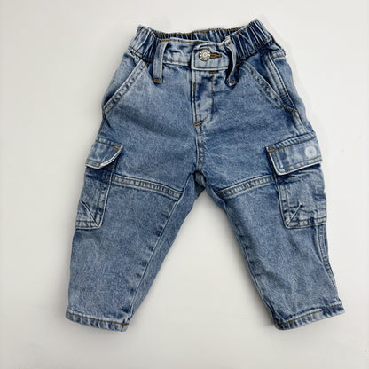 Relaxed Cargo Jeans (12-18M)