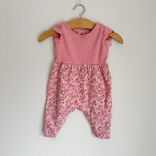 Coral Romper (0-3M)