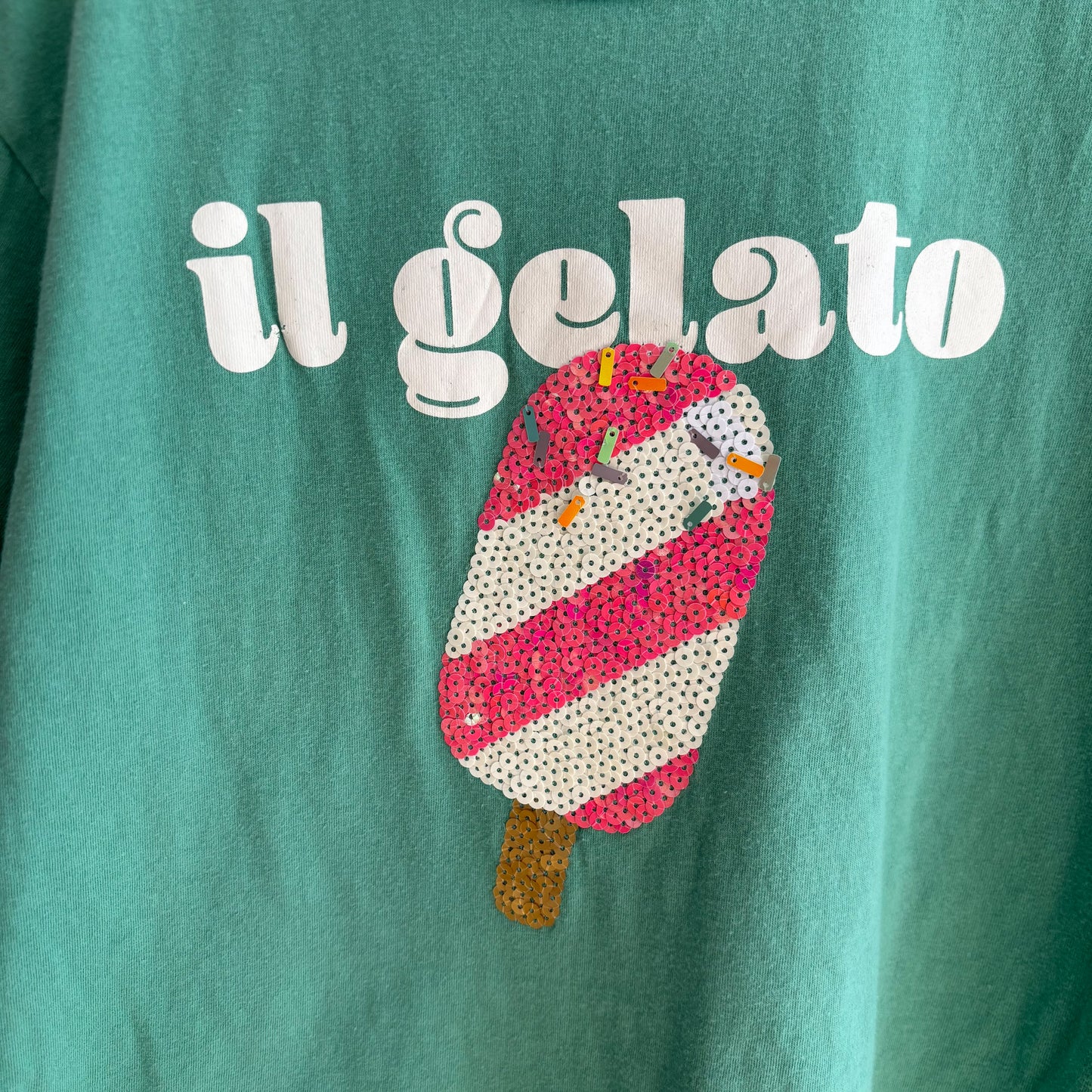Green Gelato Graphic Tee (6X/7Y)