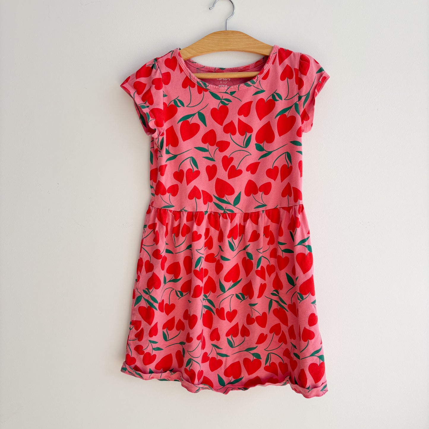 Cherry Print Dress (7Y)