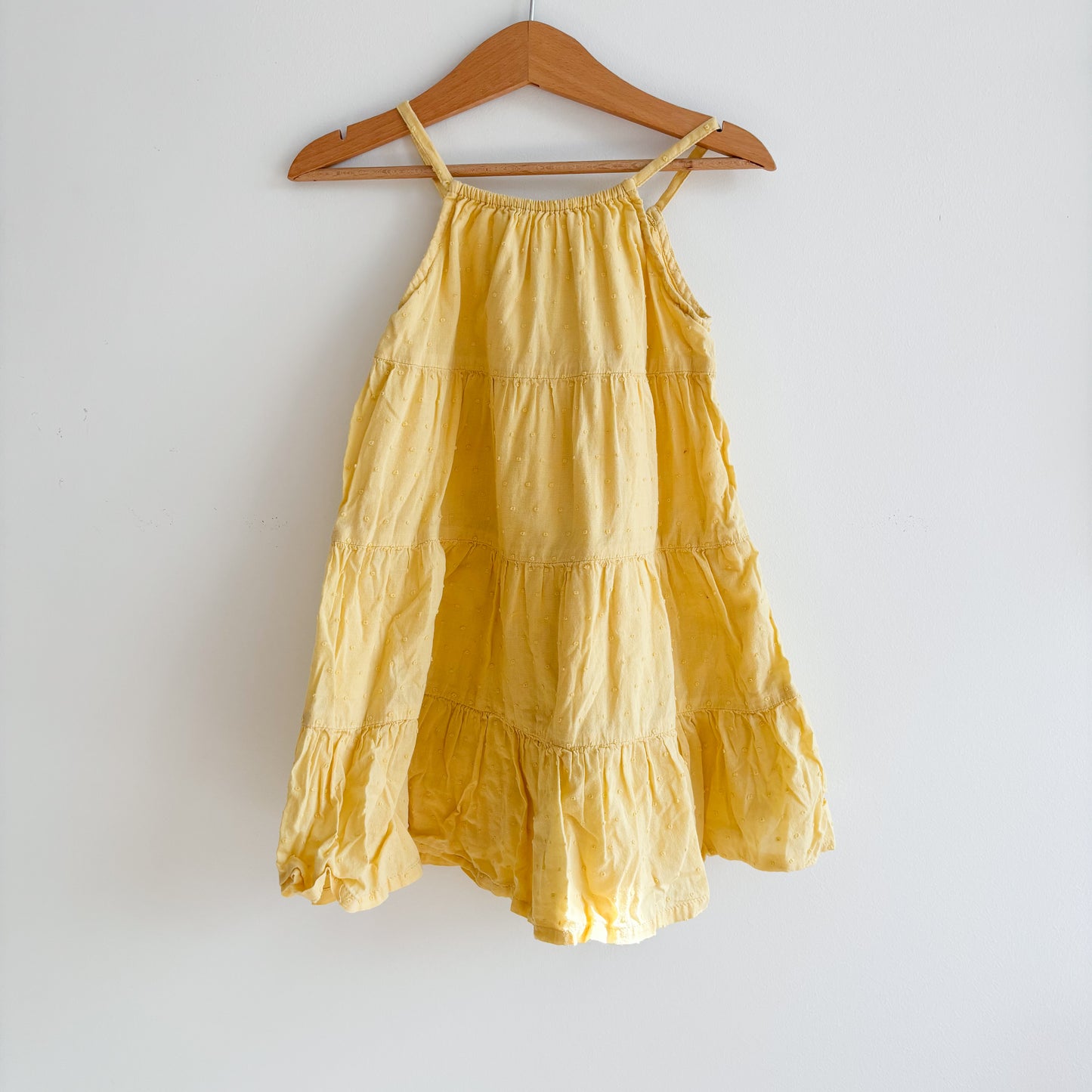 Pale Yellow Summer Dress (3T)