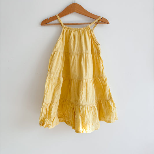 Pale Yellow Summer Dress (3T)