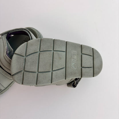 Green Velcro Sandals (5C)