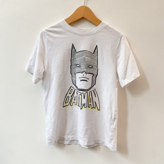 White Superhero Shirt (5T/6)