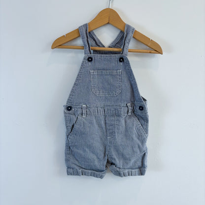 Striped Shortalls (12M)
