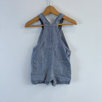 Striped Shortalls (12M)