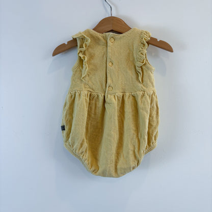 Pale Yellow Bubble Bodysuit (24M)