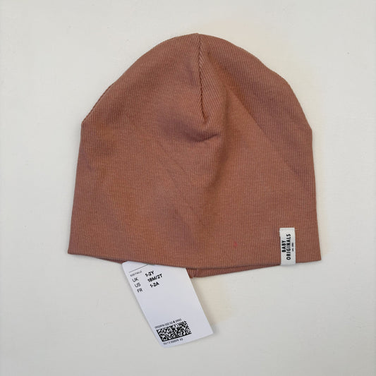 Muted Pink Beanie (18M-2T)