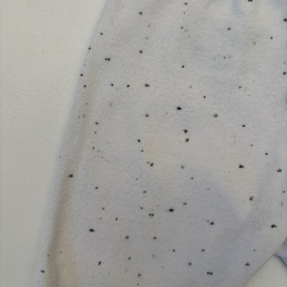 White Speckled Cotton Pants (3-6M)