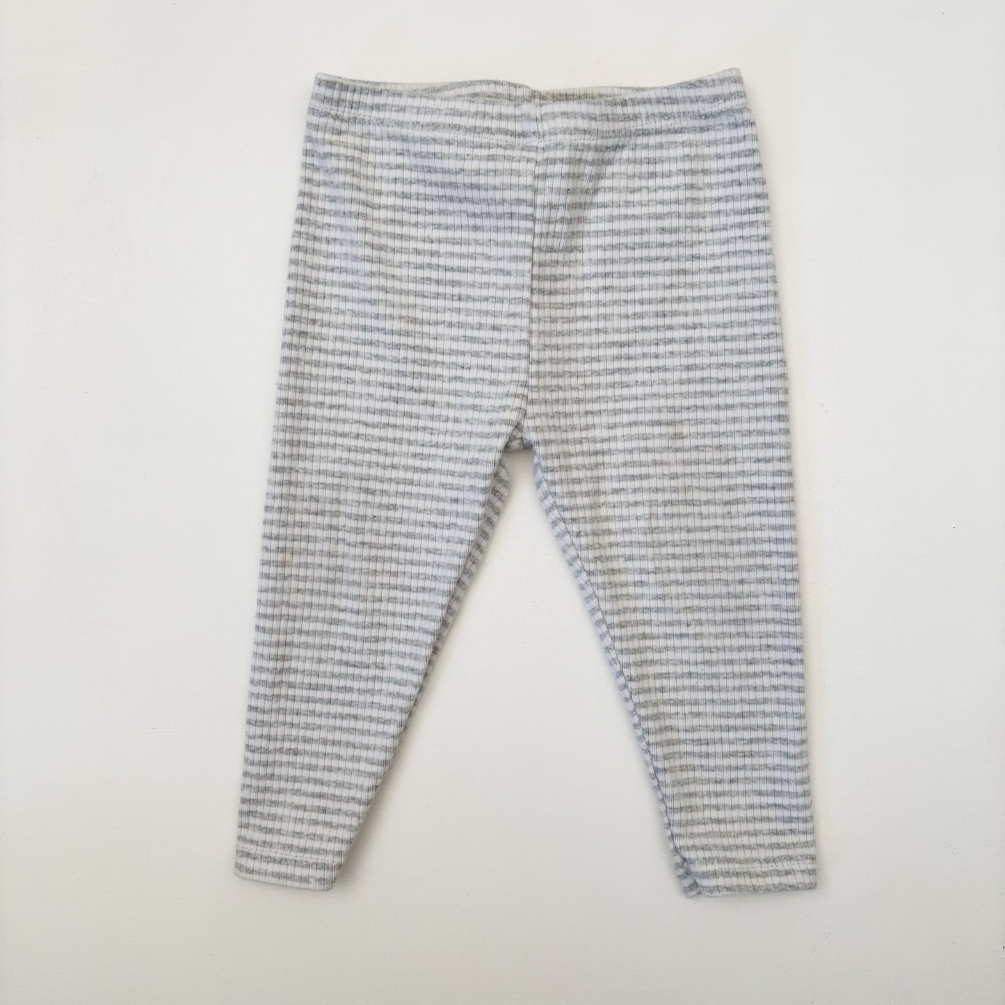 Striped Ribbed Pants (6-12M)