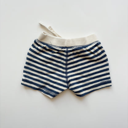 Blue Striped Shorts (3-6M)