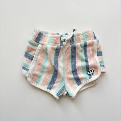 Striped Terry Shorts (2T)