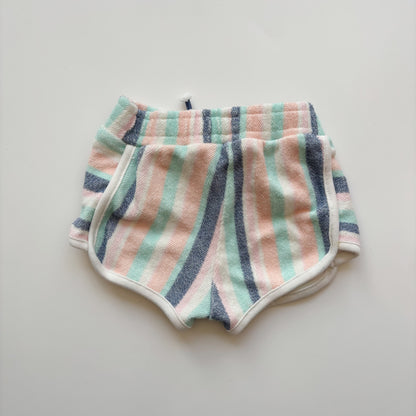 Striped Terry Shorts (2T)