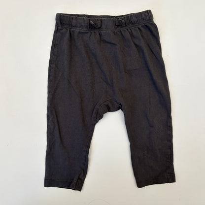 Grey Cotton Pants (9-12M)