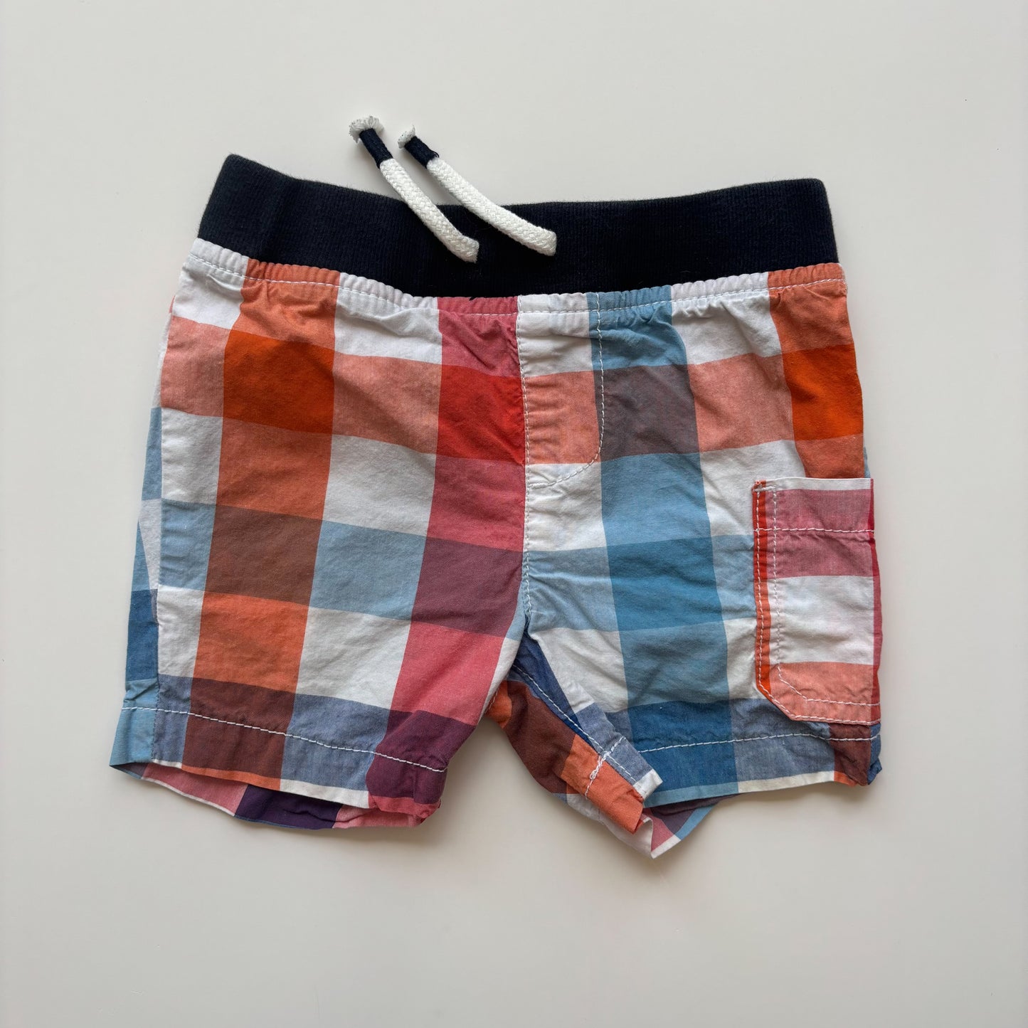 Plaid Shorts (6-12M)