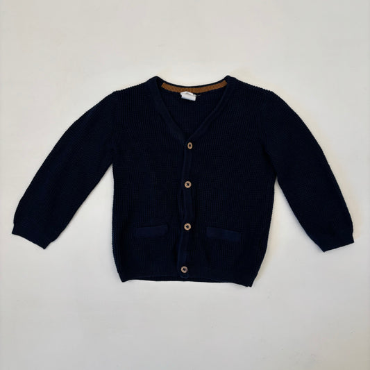 Navy Cardigan (12-18M)