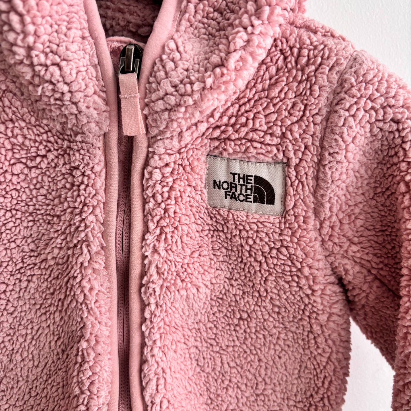 Pink Sherpa/Fleece Jacket (12-18M)