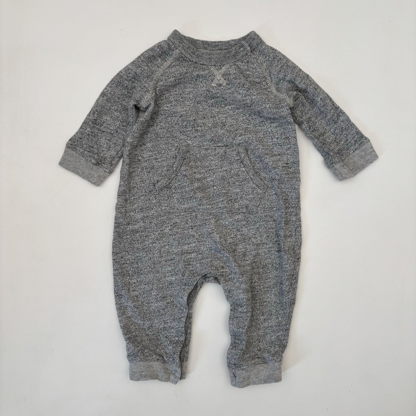 Grey Romper (6-12M)