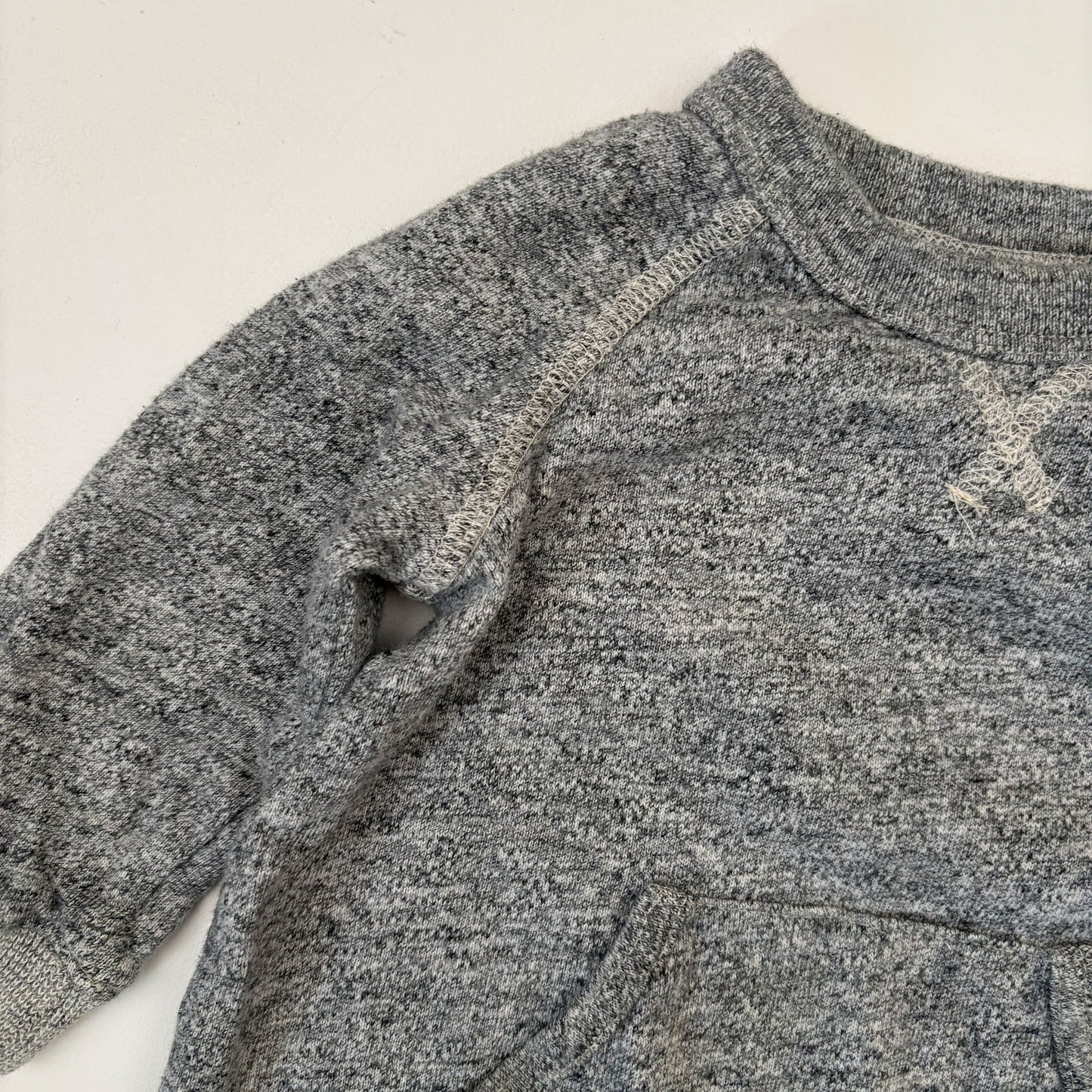 Grey Romper (6-12M)