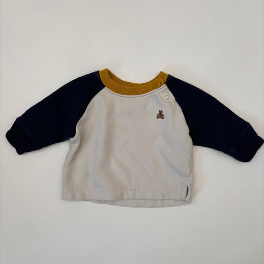 Colour Block Sweatshirt (0-3M)