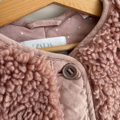 Pink Button-Up Jacket (3Y)