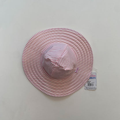 Pink Striped Swim Hat