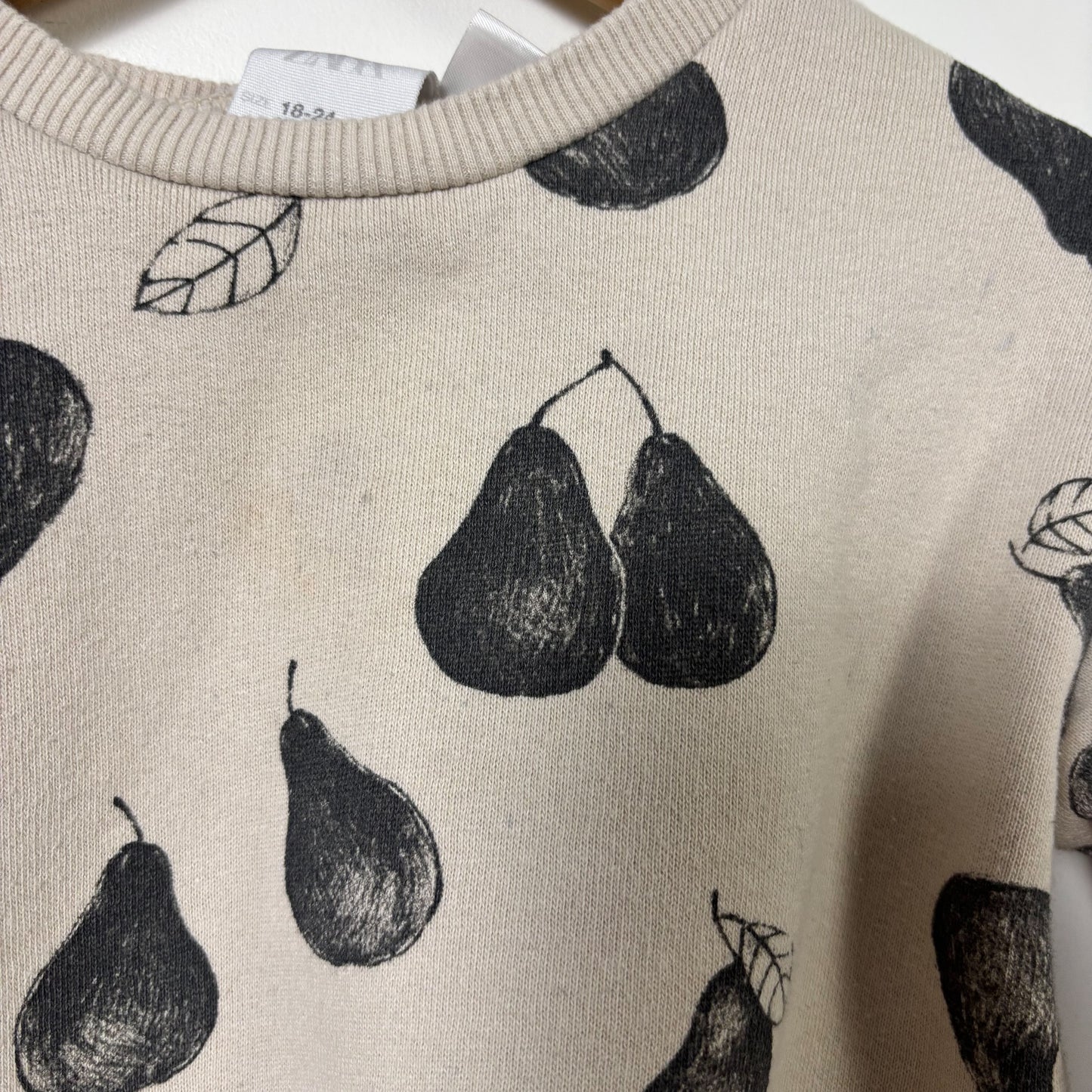Pear Print Sweatshirt (18-24M)