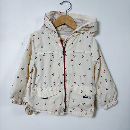 Cherry Print Windbreaker (4Y)