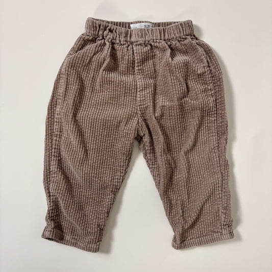 Wide Leg Corduroy Pants (12-18M)